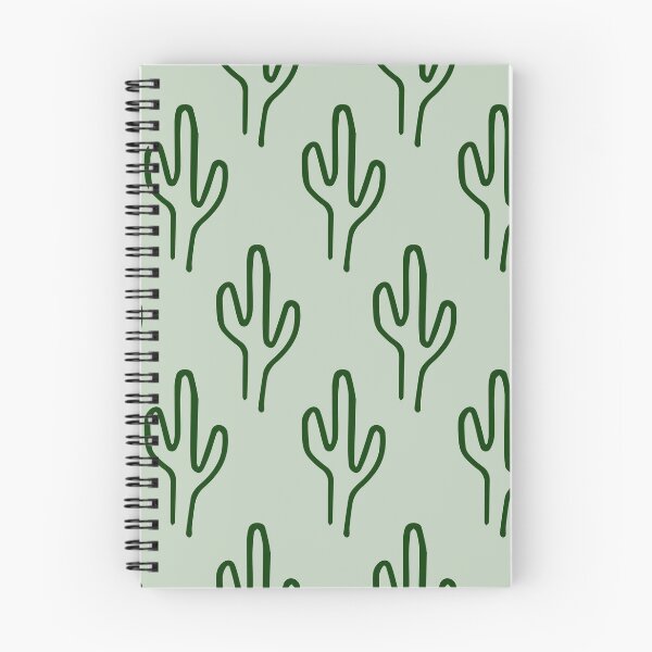 Item preview, Green boho cactus pattern designed and sold by Thegentleshop.