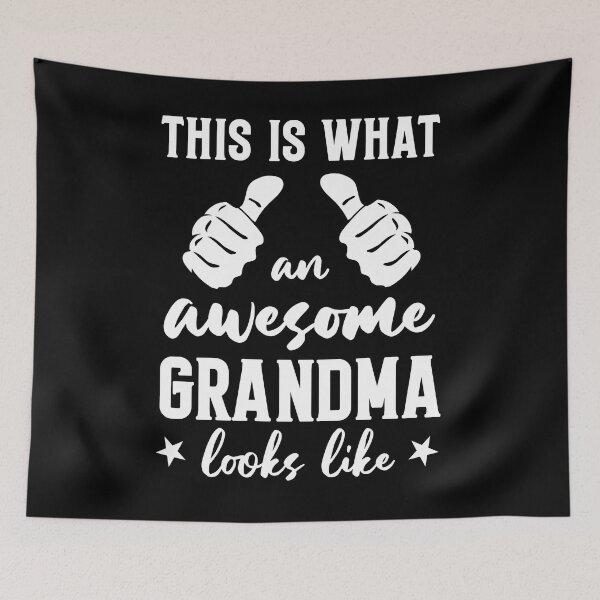 Item preview, Funny Grandma Gift: This Is What An Awesome Grandma Looks Like - Grandmom designed and sold by Adexyl.