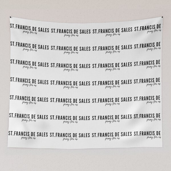 Item preview, St. Francis De Sales pray for us designed and sold by delborg.