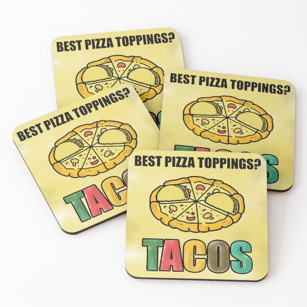Item preview, Tacos is the Best Pizza Topping! - I Love Tacos - Taco Lover designed and sold by QuanJewelry.