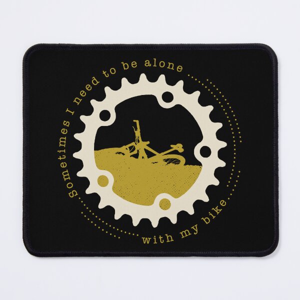 Item preview, Alone With My Bike 2 - Bicycle Love designed and sold by Normandie Rainwater.