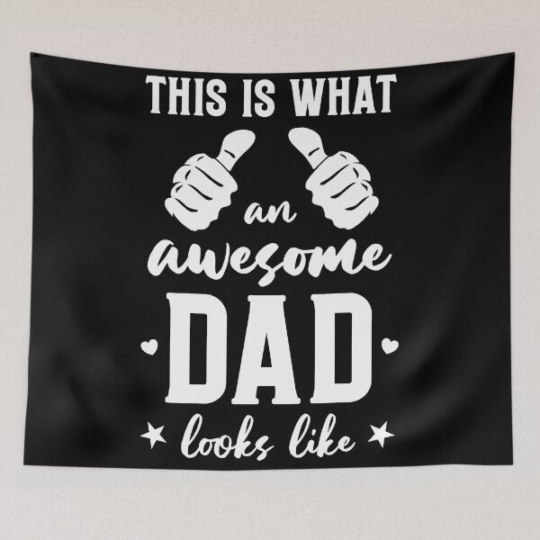Item preview, Funny Dad Gift from Daughter and Son: This Is What An Awesome Dad Looks Like - Father - Daddy designed and sold by Adexyl.