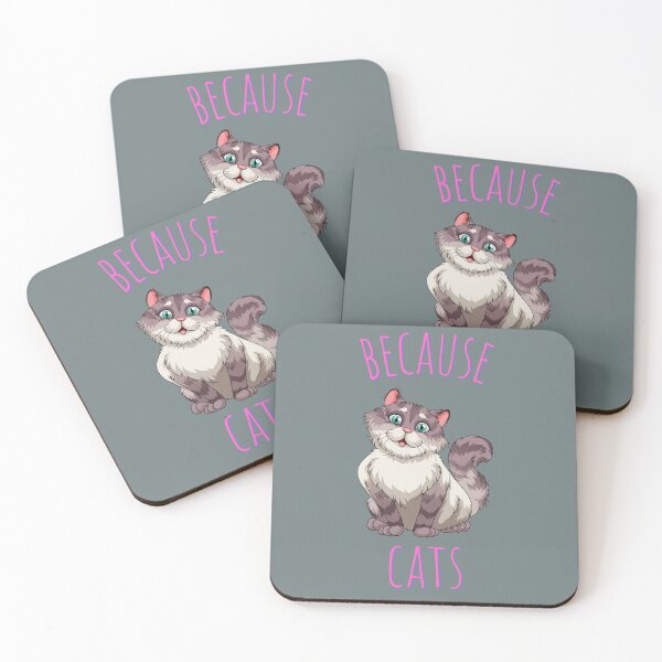 Item preview, Because Cats Ragdoll Pink designed and sold by ladytarleton.