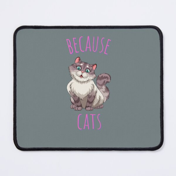 Item preview, Because Cats Ragdoll Pink designed and sold by ladytarleton.