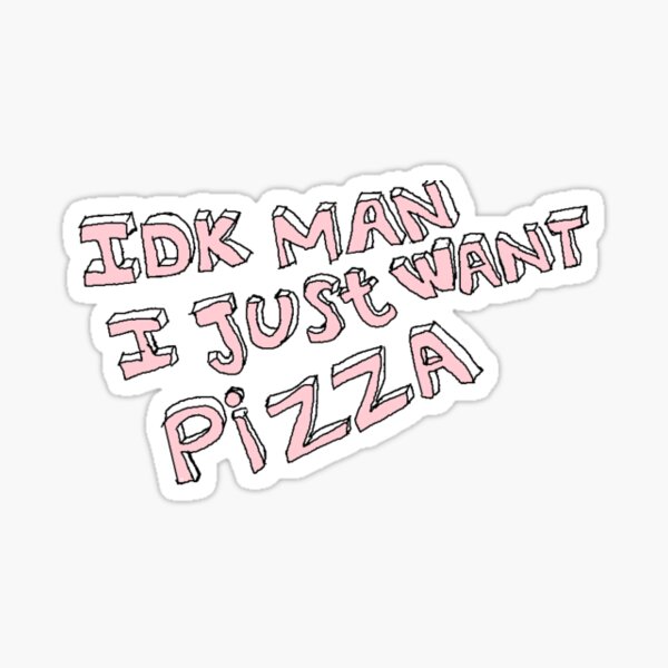 PIZZA Sticker