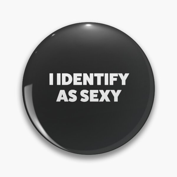 Item preview, I Identify as Sexy- Anti Woke - Funny Conservative Republican Stickers  designed and sold by WeAreRightStore.