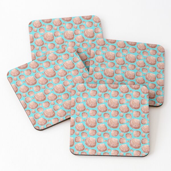 Item preview, seashells pattern designed and sold by cutecrazytshirt.