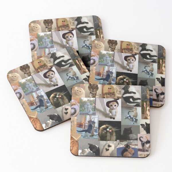 Item preview, cats aesthetic collage designed and sold by morgananjos.