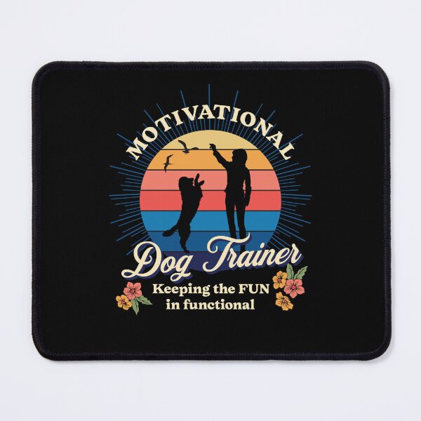 Item preview, Motivational Dog Trainer, Retro Dog Training Design with Vintage Sunset designed and sold by arlutai.