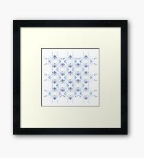 baroque style element Framed Print