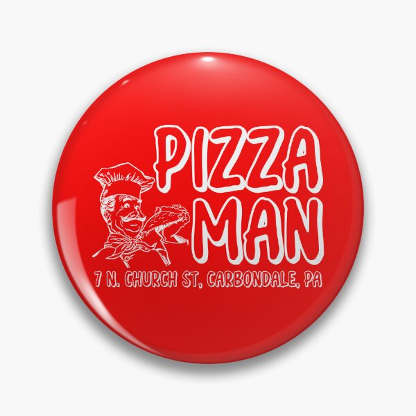 Item preview, Pizza Man, Carbondale, PA designed and sold by TeeArcade84.