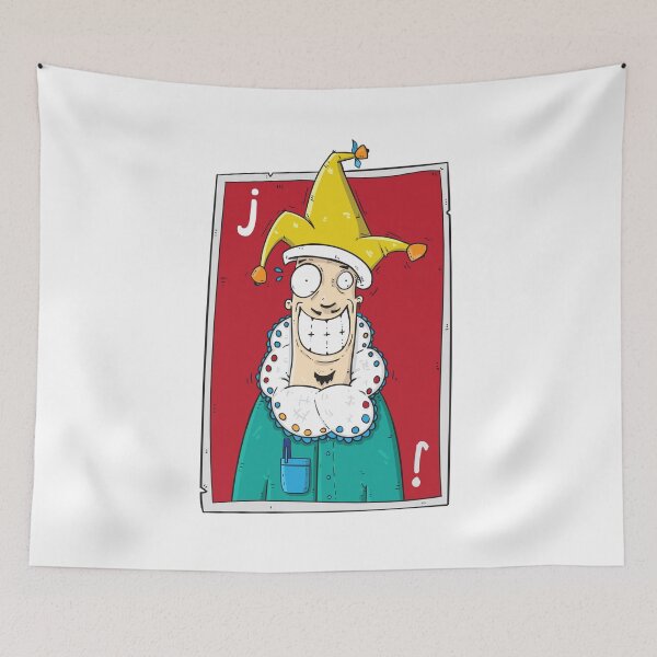 Item preview, Funny joker card with background designed and sold by ZdravkovDesign.