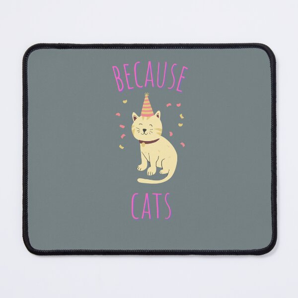 Item preview, Because Cats Cute Kawaii designed and sold by ladytarleton.