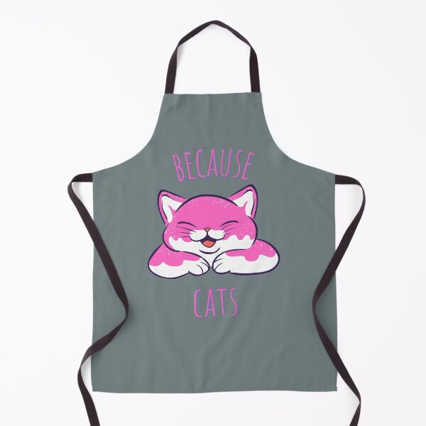Item preview, Because Cats Cute Kawaii Pink designed and sold by ladytarleton.