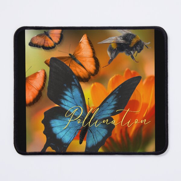 Item preview, Butterflies Pollinator Colorful Photo Collage Design designed and sold by EarthArtDesigns.