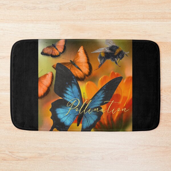Item preview, Butterflies Pollinator Colorful Photo Collage Design designed and sold by EarthArtDesigns.
