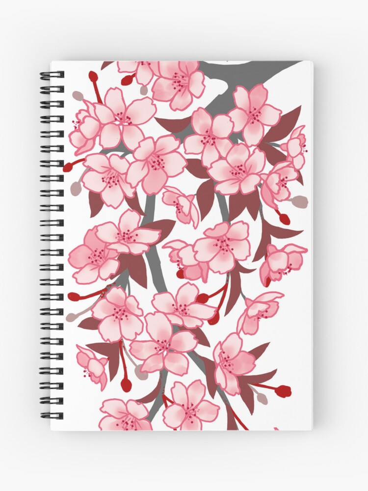 Sakura Hanahaki cherry blossom floral lungs | on white