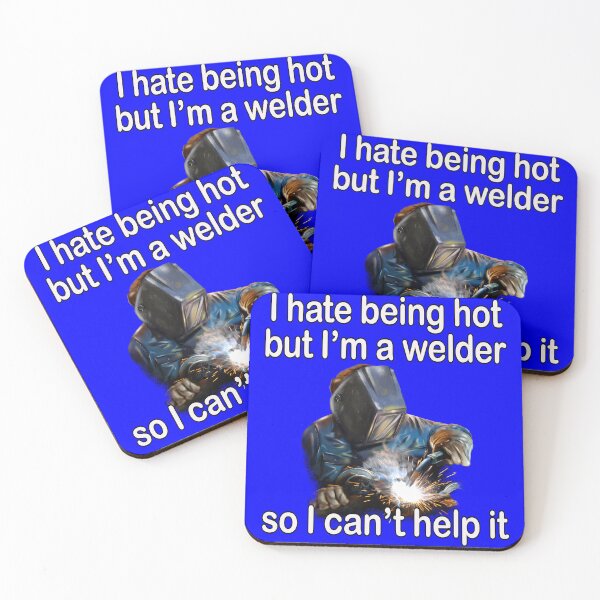 Item preview, Welder Occupation I hate Being Hot But I'm A Welder designed and sold by fantasticdesign.