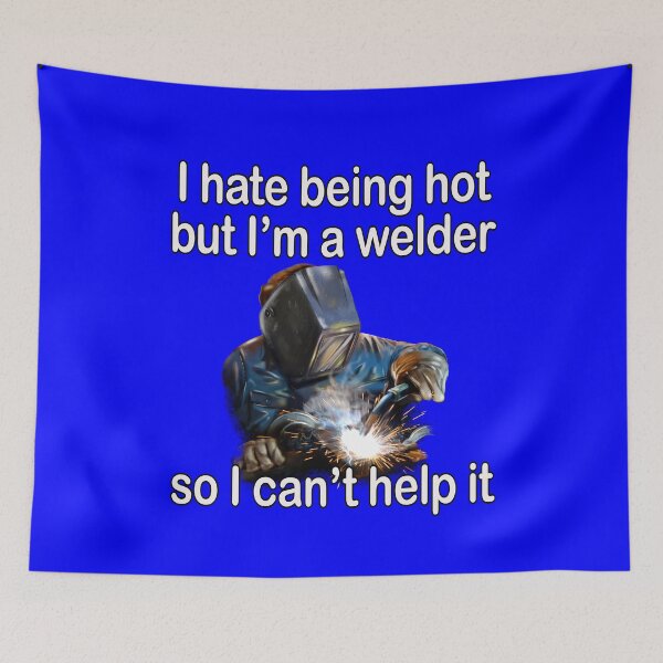 Item preview, Welder Occupation I hate Being Hot But I'm A Welder designed and sold by fantasticdesign.