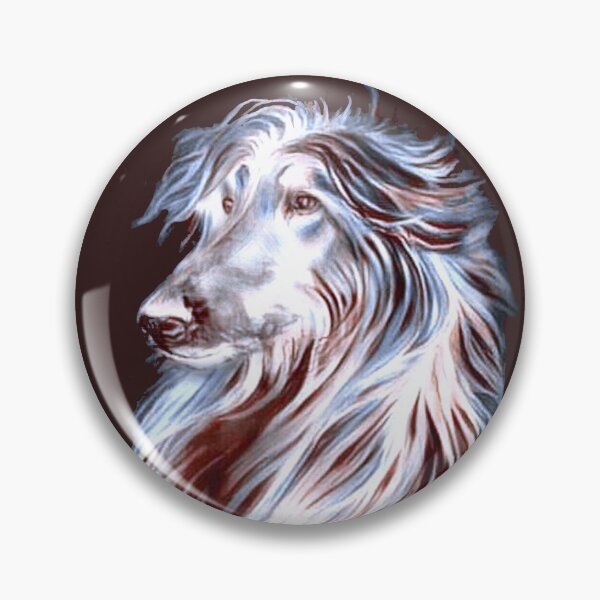 Item preview,  Ice  Afghan Hound Head. From an original painting. designed and sold by chepea2.
