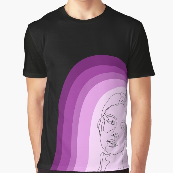 Item preview, Chica misteriosa y encantadora en lila. designed and sold by Fitandstylish.