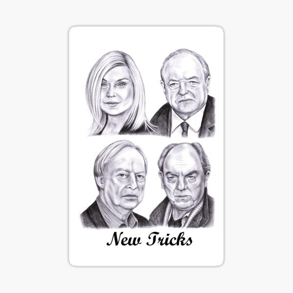 Item preview, New Tricks - The original cast designed and sold by SaxonArtDesign.