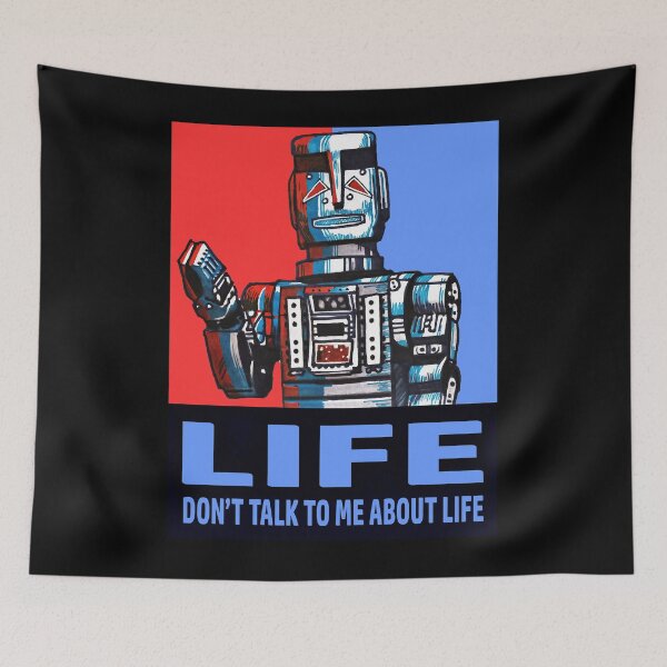 Item preview, MARVIN THE PARANOID ANDROID - HITCHHIKERS GUIDE TO THE GALAXY Classic designed and sold by StevieRattell.