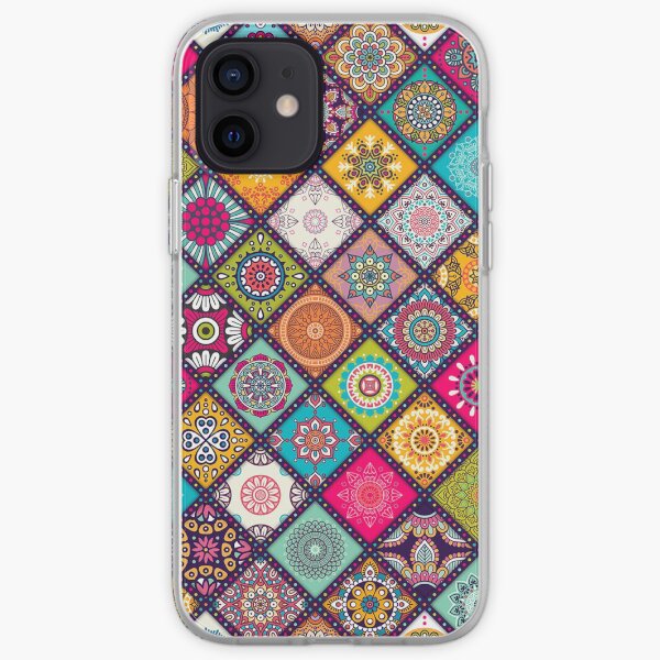 Mandala Hippie Bohemian Boho Ethnic Pattern Novelty Print iPhone Soft Case