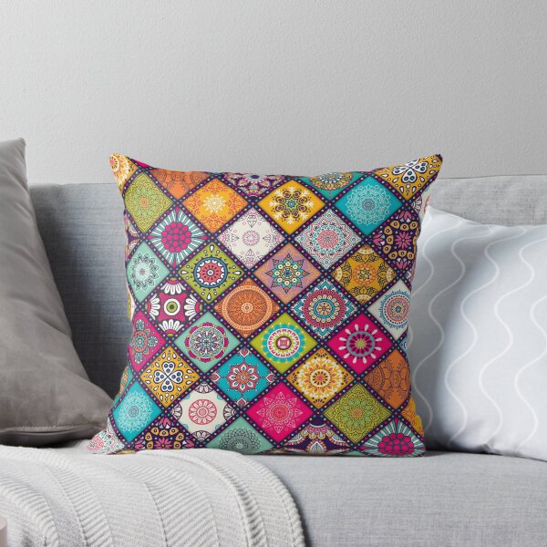 Aperçu de l'œuvre Mandala Hippie Bohème Boho motif ethnique nouveauté Imprimer créée et vendue par everfreshtees.