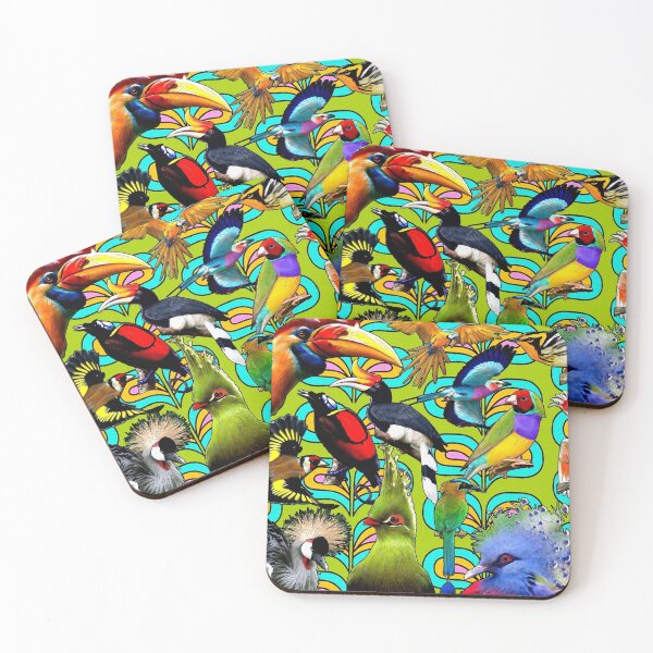 Item preview, RETRO BIRDS designed and sold by ICONIC-SONIC Shop.