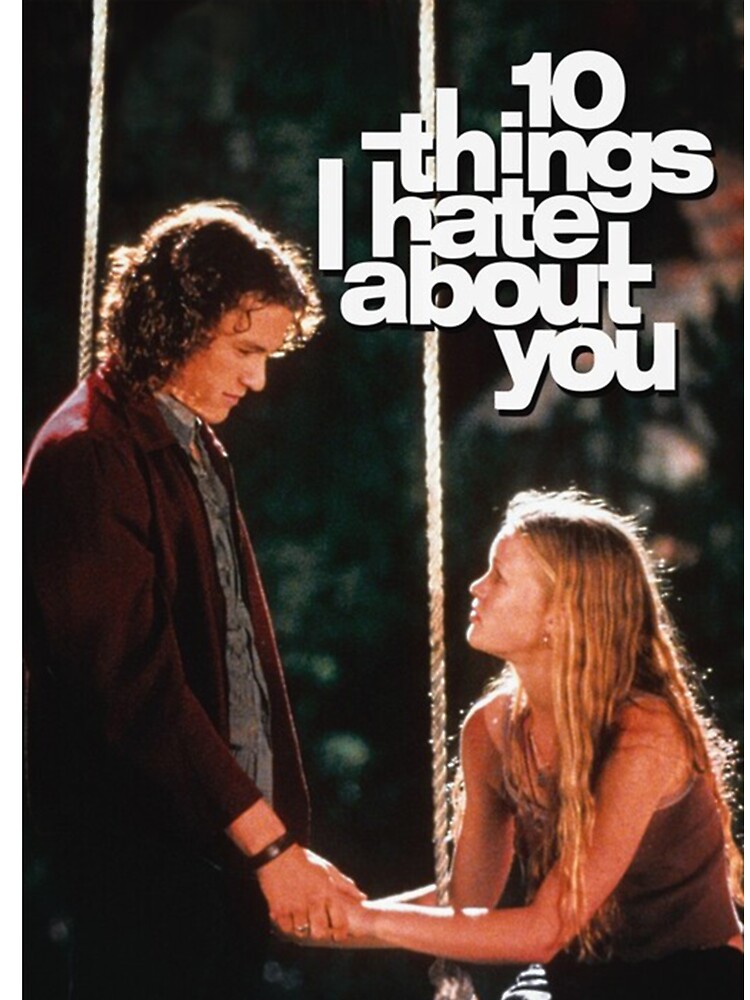 10 Things I Hate About You 90s movie Poster Poster for Sale by ritacrist