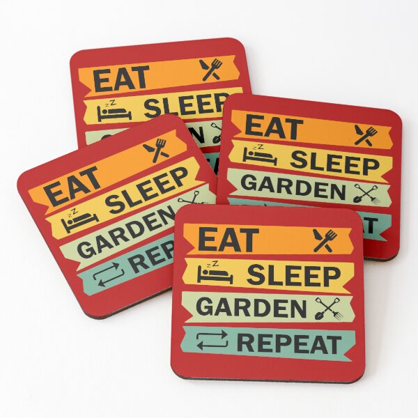 Artikelvorschau, Eat Sleep Garden Wiederholen. Lustiges Gartenzitat, Gartenliebhaber entworfen und verkauft von DesignHouse07.