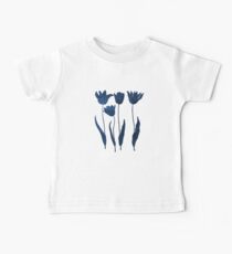 Camiseta para bebé Tulipanes