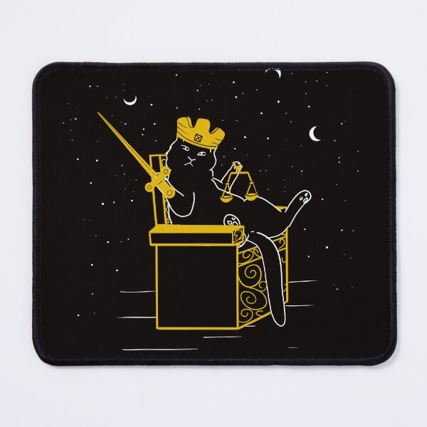 Item preview, Justic - Tarot Cats designed and sold by RandomCitizen.