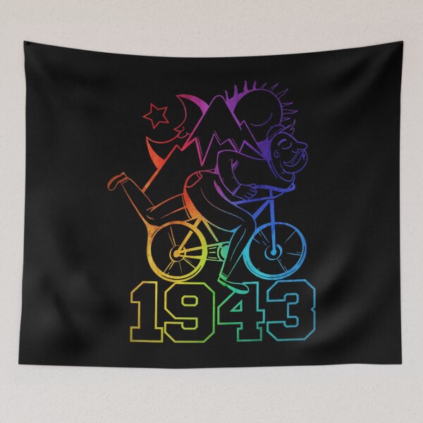 Item preview, Bicycle Day 1943 Psychedelic Hallucinogen lover designed and sold by ZoraidaLandrua.