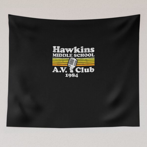 Item preview, Hawkins Middle School A.V. Club Essential T-Shirt designed and sold by LeireAguayo.