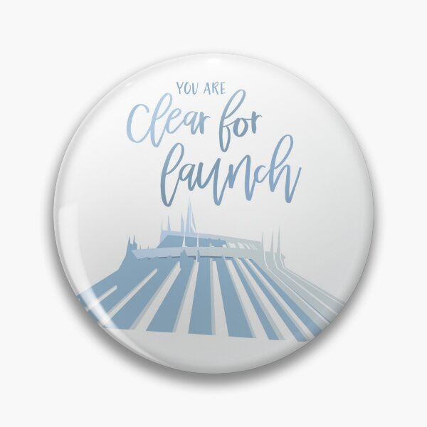 Item preview, Space Mountain You Are Clear For Launch designed and sold by LeCreateCo.