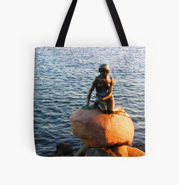 The Little Mermaid All Over Print Tote Bag