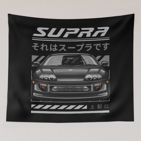 Item preview, Supra MK4 JDM Legends (super black) designed and sold by JioojiProject.