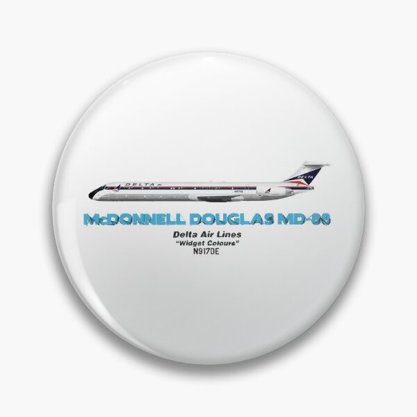 Item preview, McDonnell Douglas MD-88 - Delta Air Lines Widget Colours  designed and sold by inh175810.