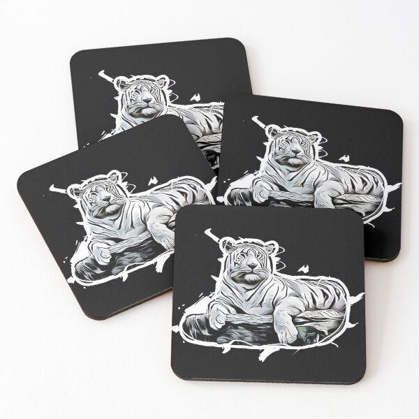 Item preview, Graffiti White Tiger designed and sold by Jayda Bruce.