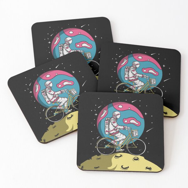 Item preview, Cyclist Astronaut designed and sold by AGraphic11.