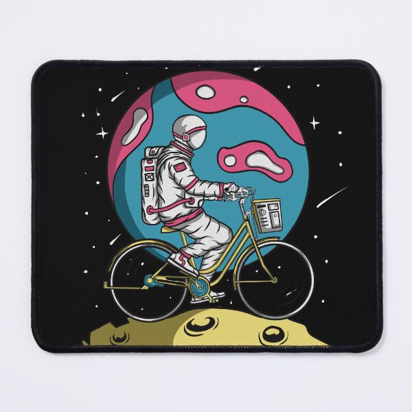 Item preview, Cyclist Astronaut designed and sold by AGraphic11.