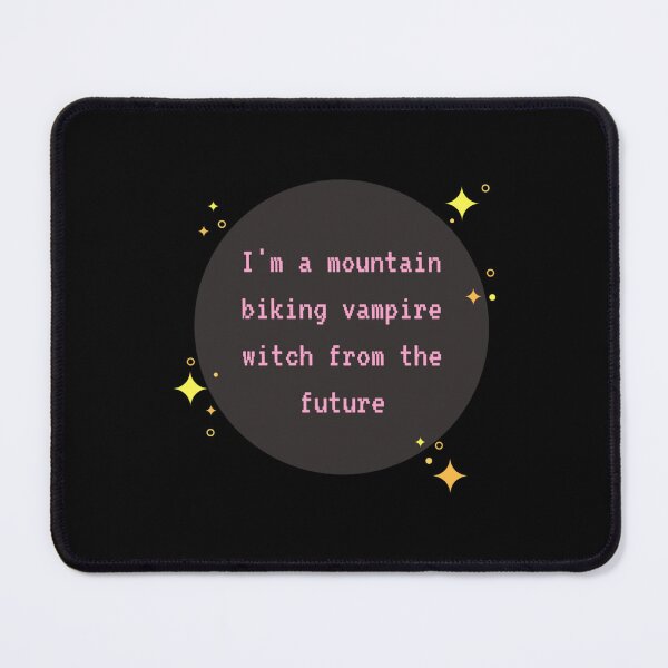 Item preview, i_m a mountain biking vampire witch   designed and sold by PrettyCreepss.