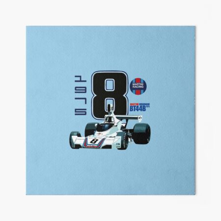 Martini Brabham BT44B 1975 Poster for Sale by FromThe8Tees