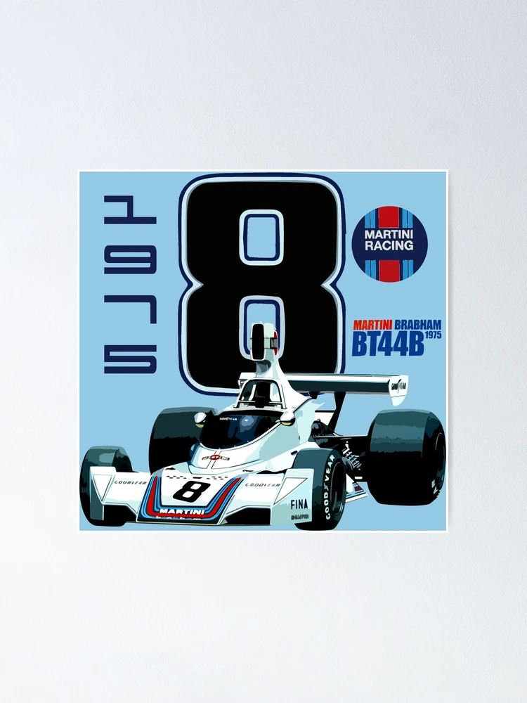 Martini Racing Brabham BT44 Tote Bag
