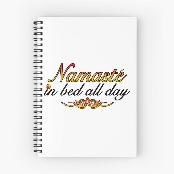 Item preview, Namaste In Bed All Day designed and sold by FireFoxxy.