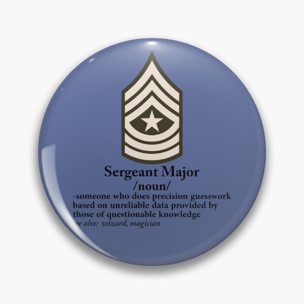 Artikelvorschau, US Army Sergeant Major Definition Geschenk entworfen und verkauft von Tribedragon.