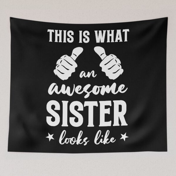 Item preview, Funny Sister Gift: This Is What An Awesome Sister Looks Like Lovely Sis - Sister designed and sold by Adexyl.
