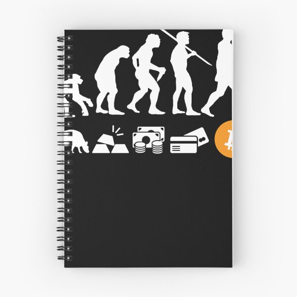 Item preview, Bitcoin Evolution of Money BTC Crypto Logo Classic designed and sold by TracieSkinner.